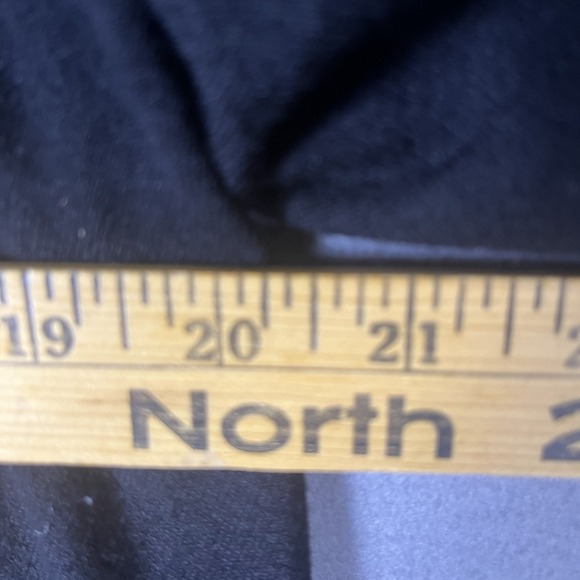 NWT ANNE KLEIN Women Small Black White Striped Open Front Cardigan Sweater - Picture 4 of 6